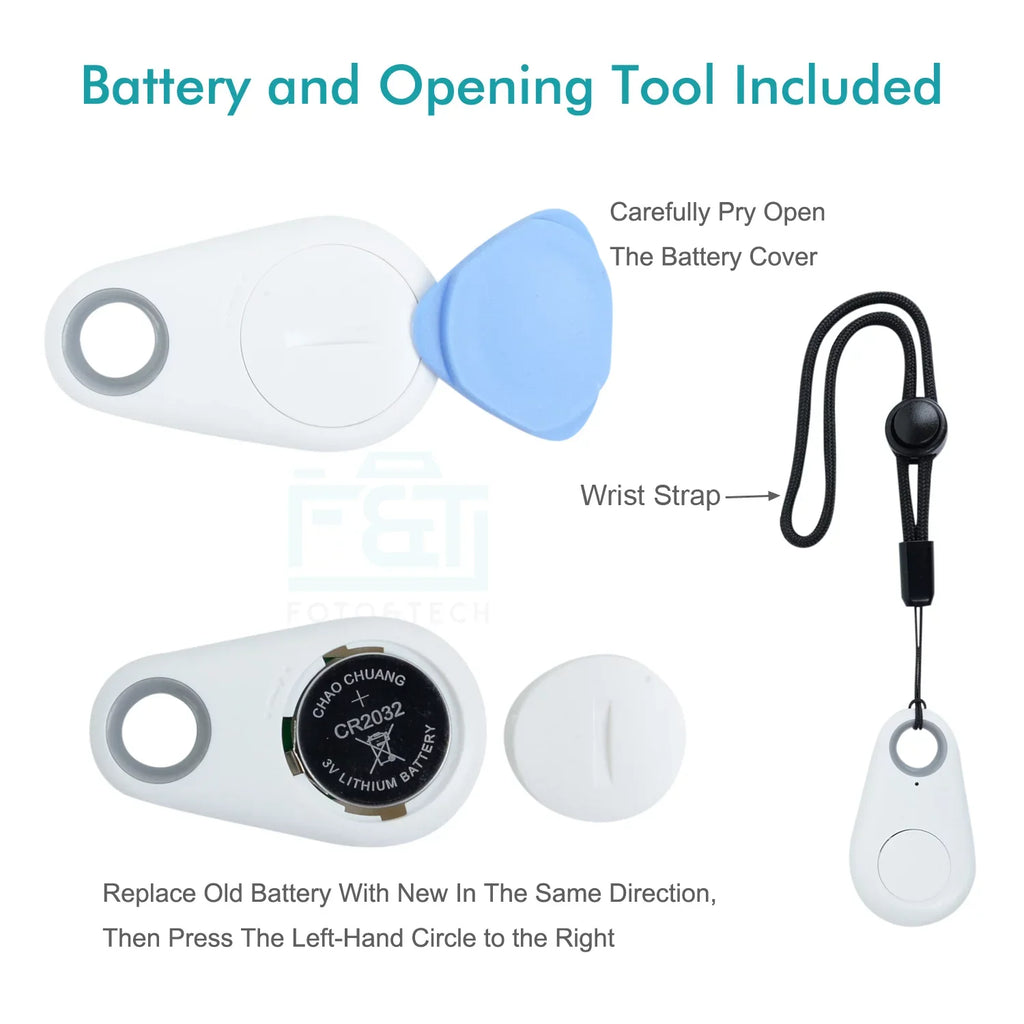 Mini XS 5S Compatible 5C S5 11 10 Control S10 Foto&Tech Release Video Wireless 8 6 Edge XR Air 7 Samsung X Shutter 8+ 7+ 6s+ (White) iPhone iPad Galaxy Camera 4in1 Selfie with S9 Remote Smartphone HTC