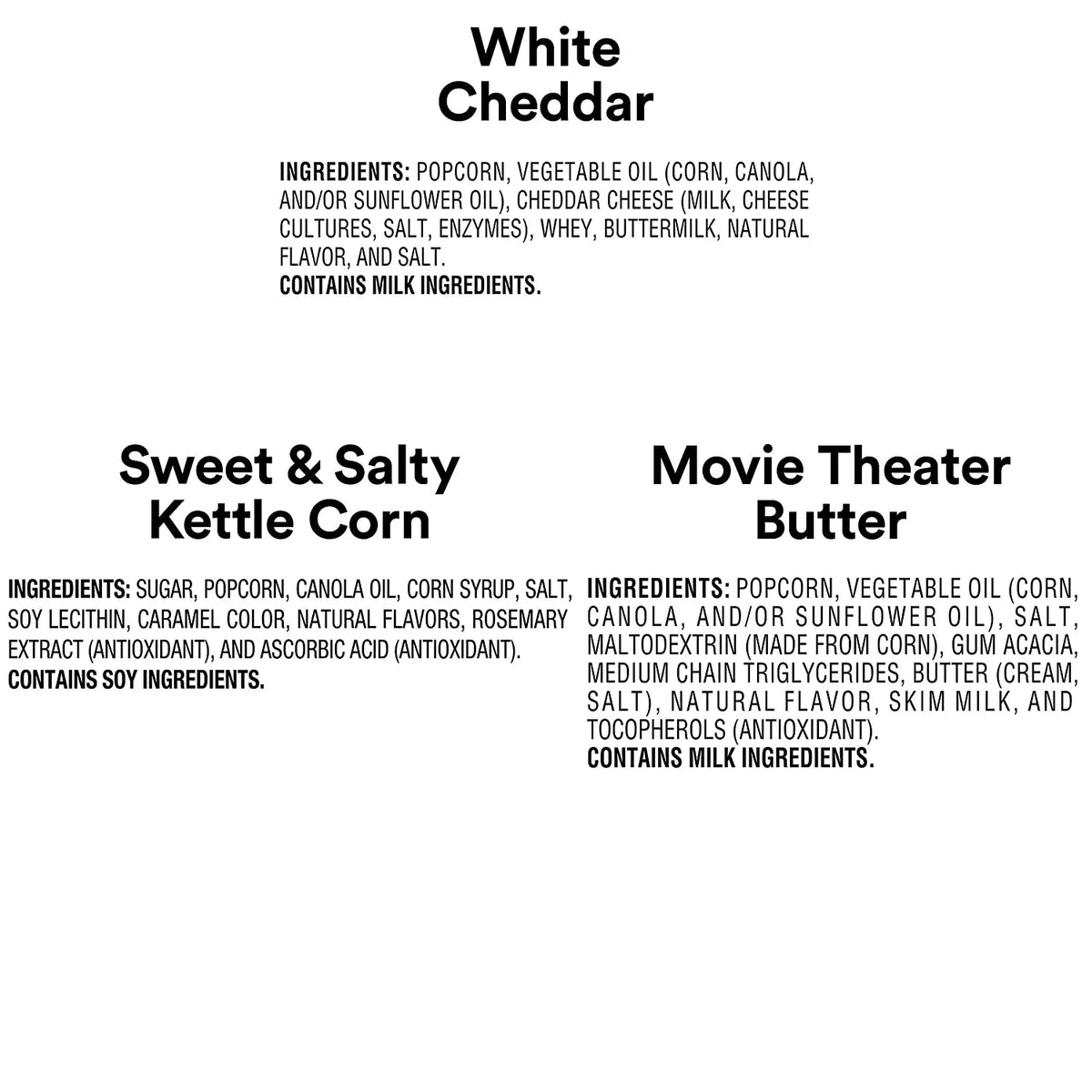 Pack Cheddar, Popcorn Snacks, Bags, & pack) 40 Corn Smartfood Variety Kettle Movie Theater Multipack White Flavor 0.5 (2 Count Butter oz
