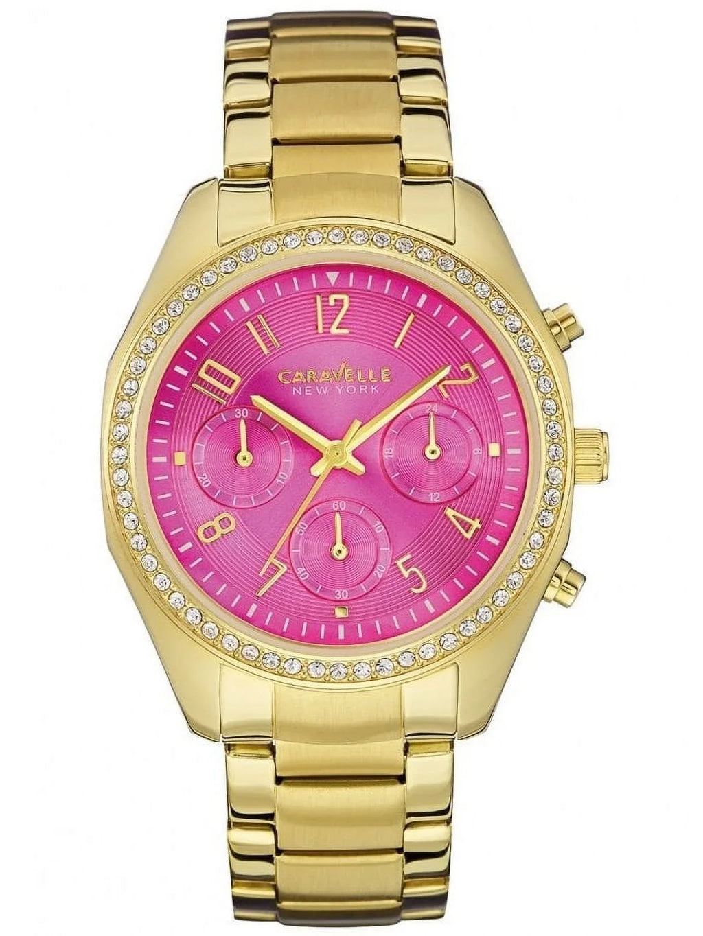 Watch Gold-Tone Caravelle New Ladies York Melissa 44L168
