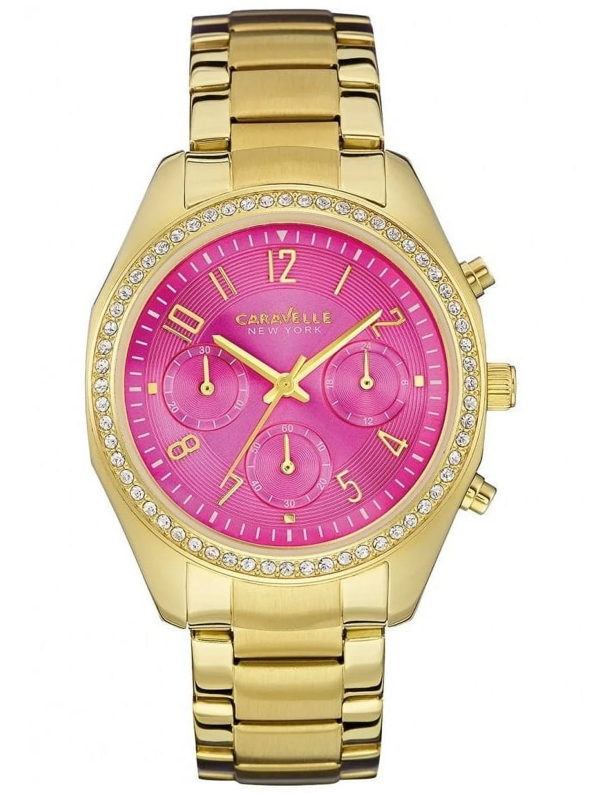 Watch Gold-Tone Caravelle New Ladies York Melissa 44L168