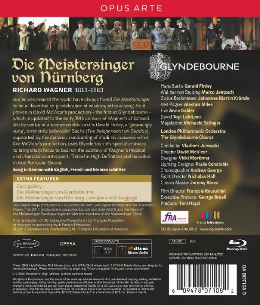 (Blu-ray) Meistersinger Die Nurnberg Von