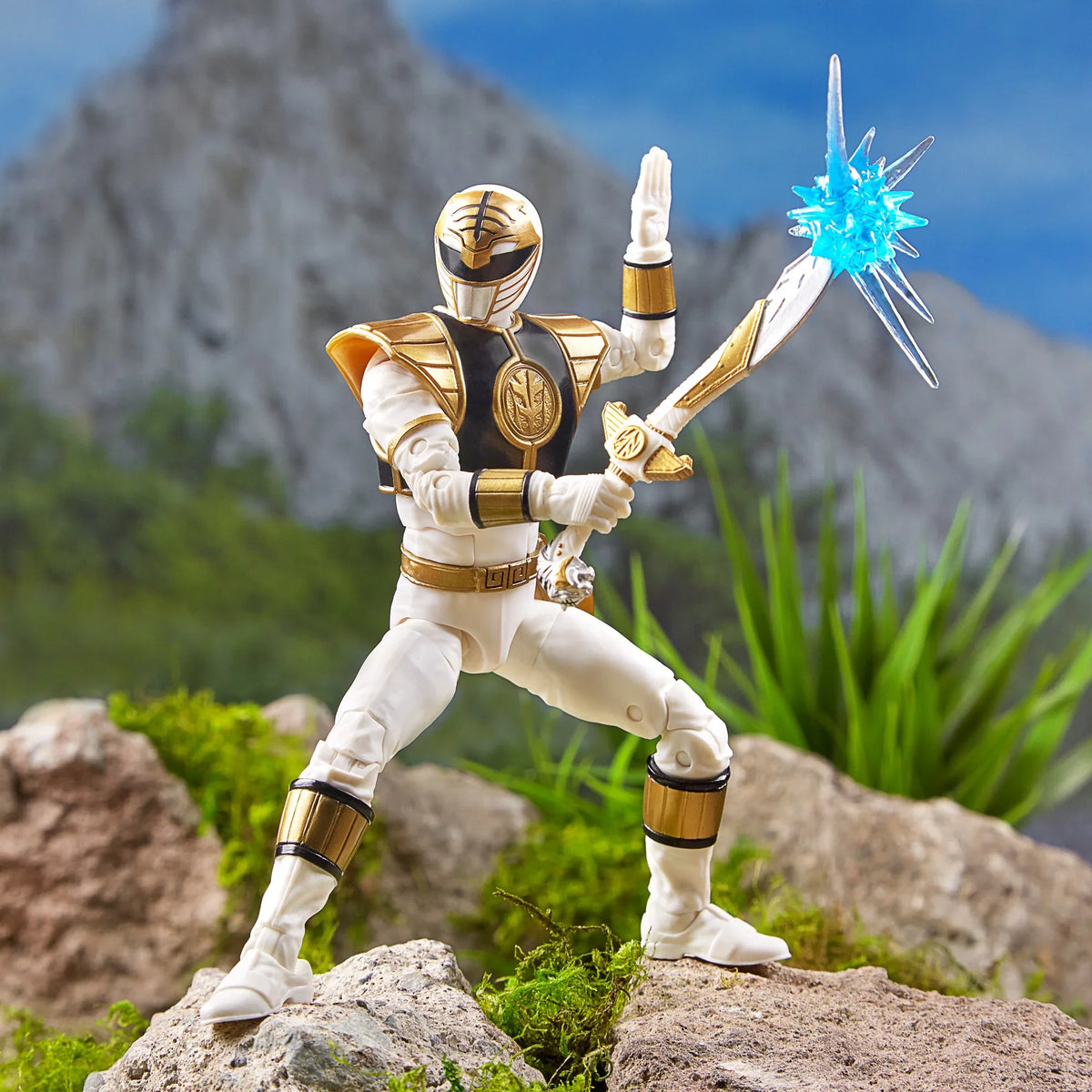 Ranger Figure 6-inch Power Lightning Collection White Morphin Mighty Rangers