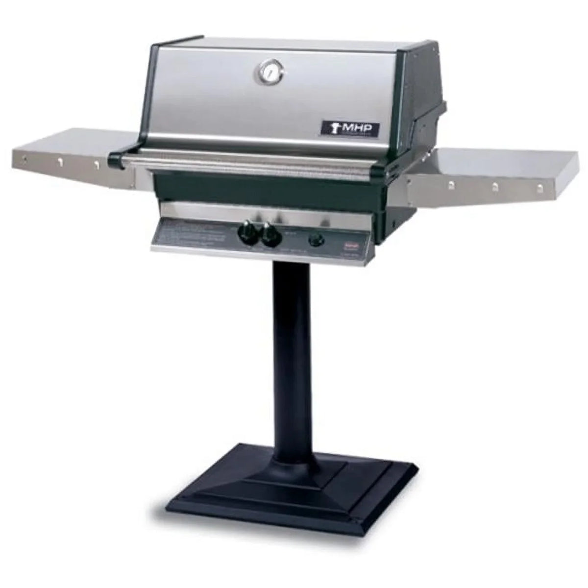 Natural Down Grill Base Drop Shelves Model MHP Heritage TJK Patio Gas Series with on