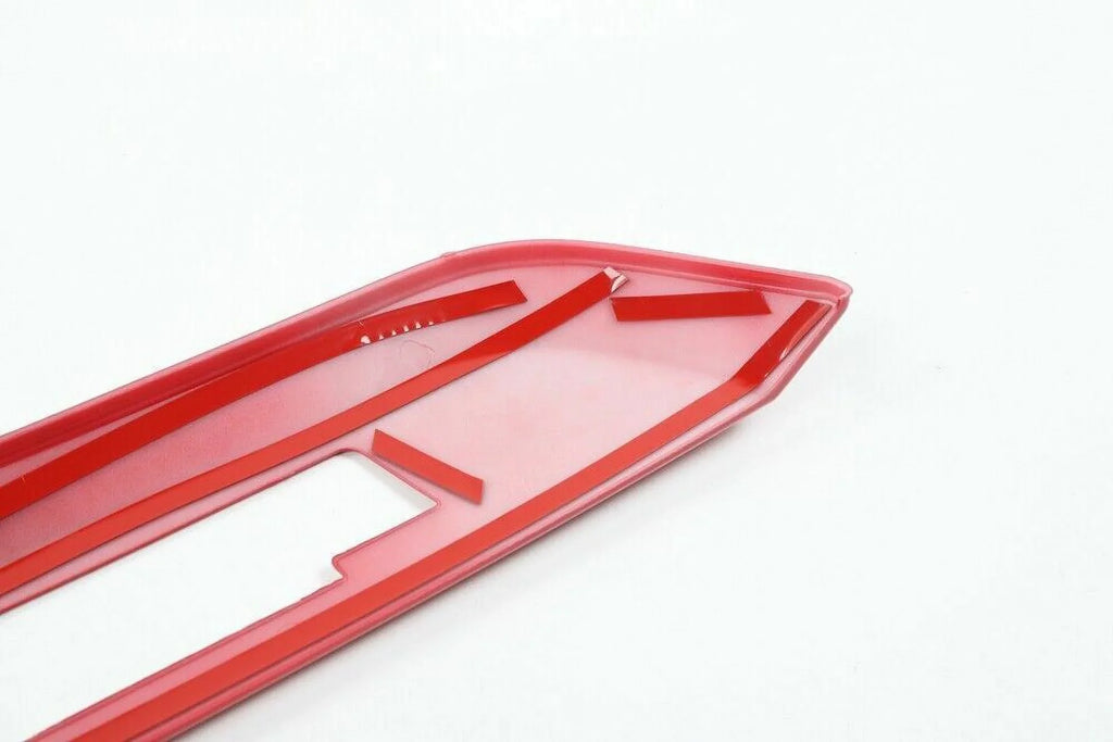 Bezels + Red Trim Tailgate 4Runner Decor Trunk Cover Teledu Panel Handle Rear