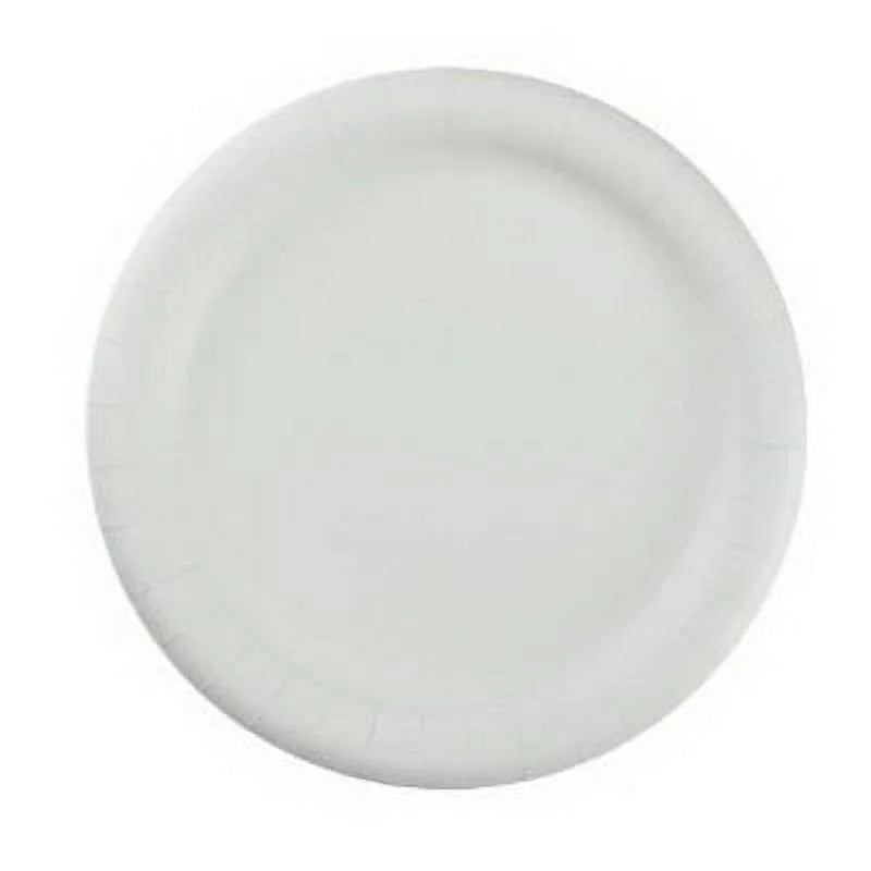 Dinnerware Pack, Per White, PRO Count 500 Plates by 4 (Georgia-Pacific), Basic Case) GP 8.5” Packs (DBP09W) (125 Per Dixie® Plates Basic Paper