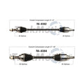 Sentra 2016 Assembly Axle Nissan TrakMotive 2015 2017 CV For Front Joint Assembly CV Shaft 2013 2014 2018
