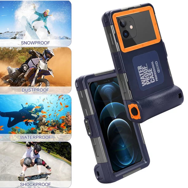 Diving 5G And Swimming Protective for Lanyard LCD Underwater Housing Axon all Waterproof Snorkeling Phones Case Video SE 6.9 Professional Inch ZTE to Up [15m/50ft] Surfing Photo 11 with UrbanX