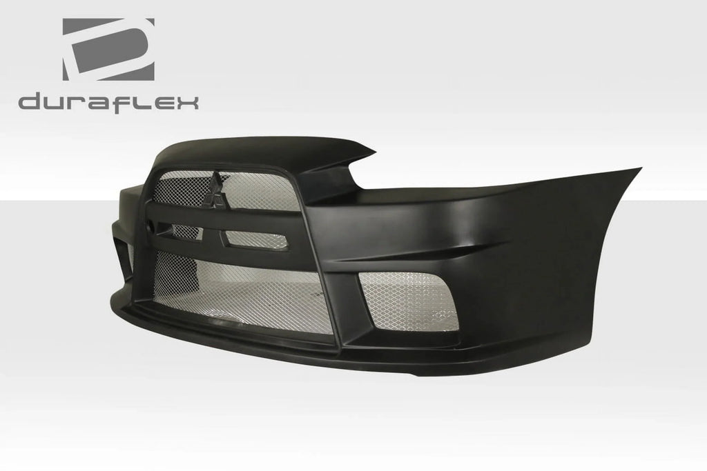 Piece Front Evo Bumper Cover Look 1 Duraflex Mitsubishi X Lancer - 2008-2017