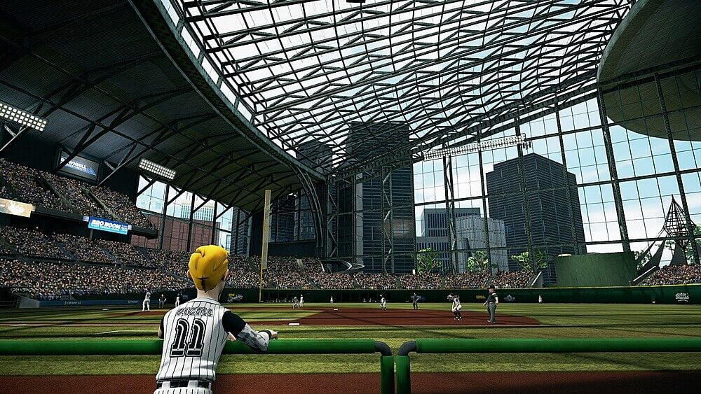 5 4 Baseball Mega PlayStation - Super