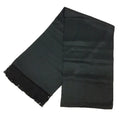 Stole aq9190 CELINE Pre-Owned Silk Black Celine Long Muffler Scarf (Good)
