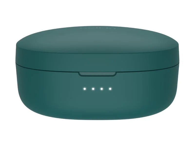 Pixel Bolt, of Water Resistant, iPhone, Galaxy, USB-C, Sweat 28 and Belkin More SoundForm™ Hours IPX5 and Life, Charging, Wireless Up Earbuds, Wireless Battery Teal - to True