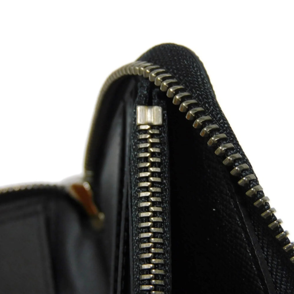 Zippy (Good) Billfold LOUIS Vertical Pre-Owned Eclipse VUITTON Round Long Logo Noir M62295 Zipper Monogram Men's Wallet LV