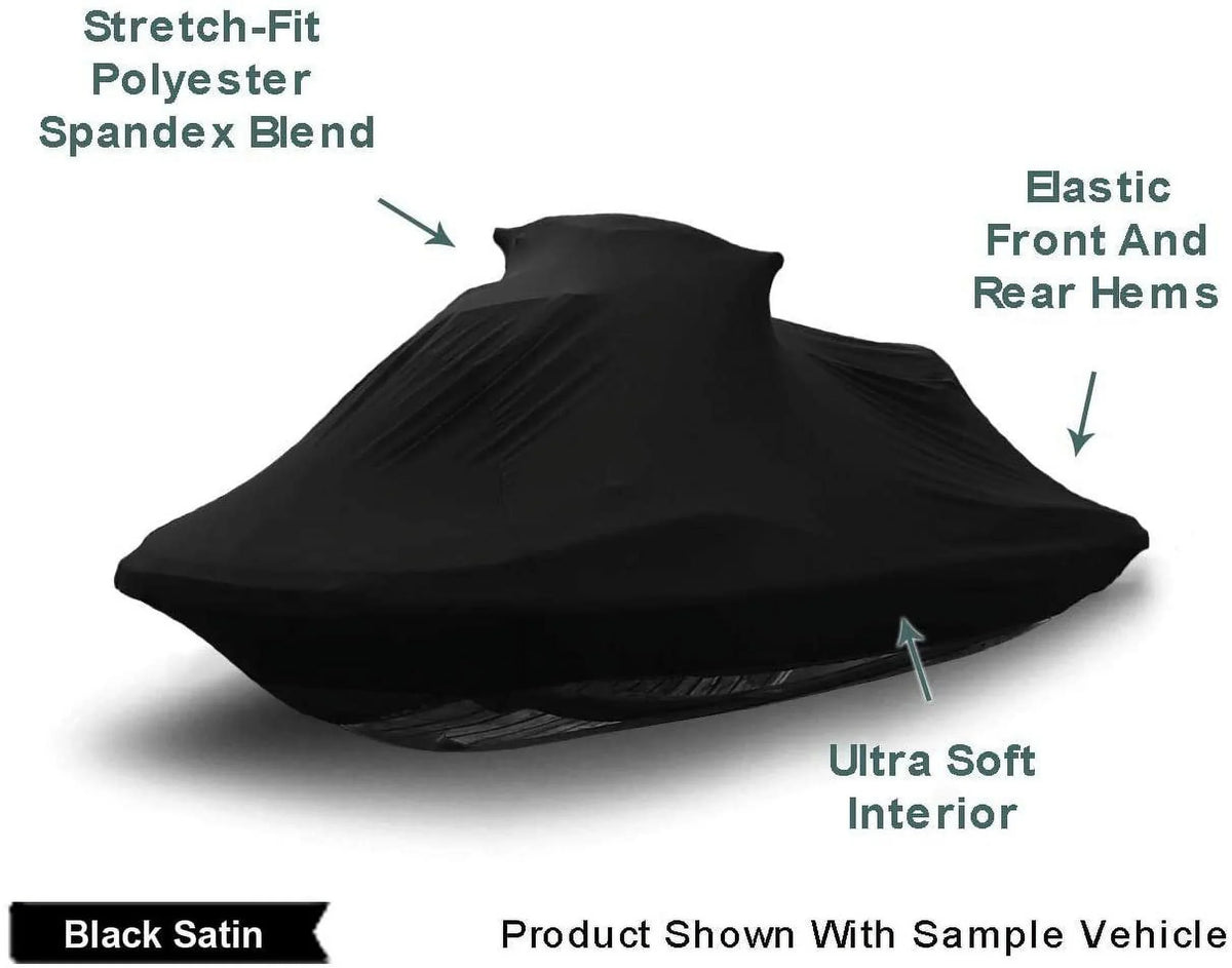 Dust - Ultra Wave Jet Cover Storage Ski Dings Indoor Bag & - Stretchy - VXR ONLY & Runner for Protects Soft 2020 Indoor from Yamaha Inside! Satin - Black Includes