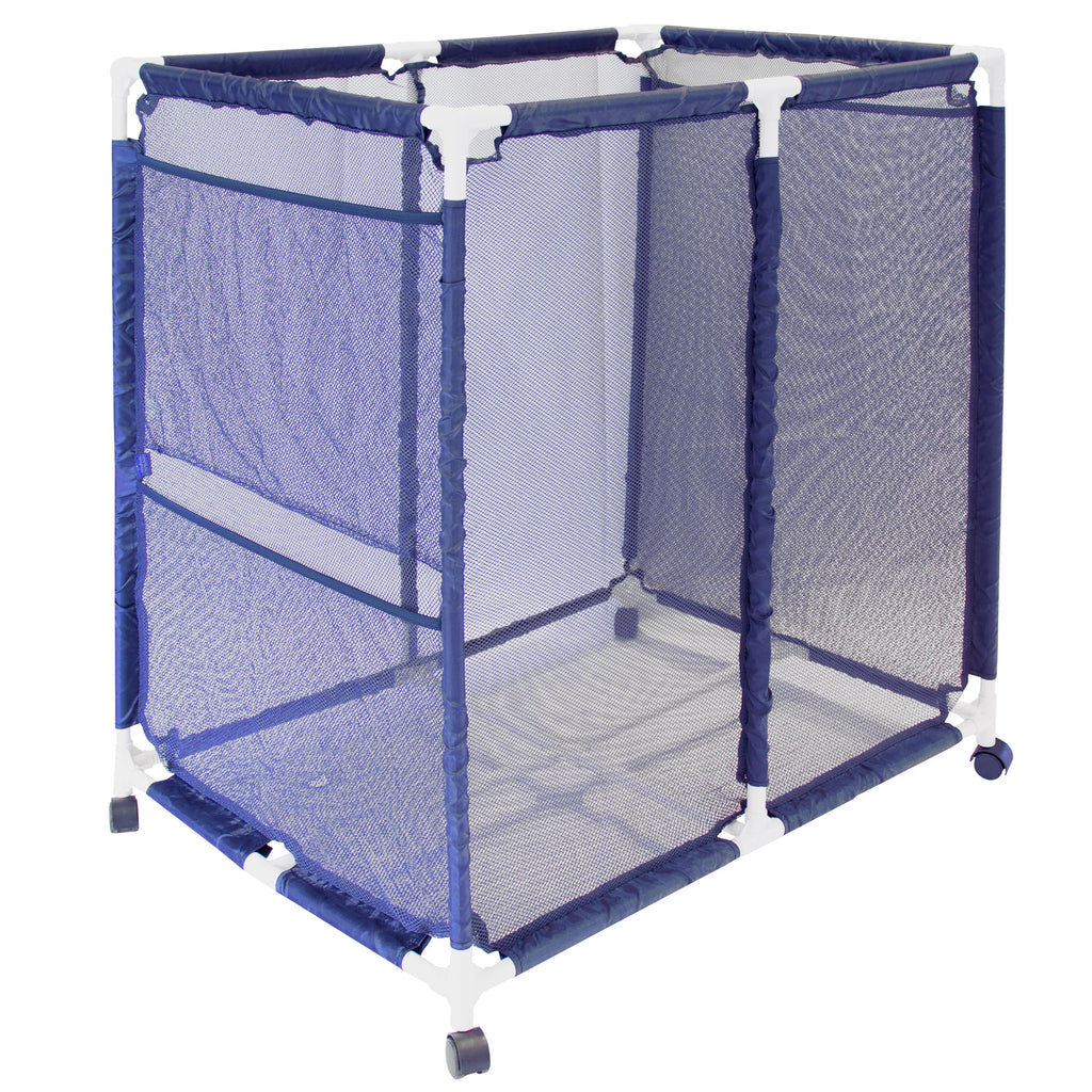 Mesh White Balls, Large, Yours W and 37.5" Rolling Floats, Toys L Equipment Style Bin, 25.4" (35" Organizer Blue Pool Essentially H), Storage 455102 / x x