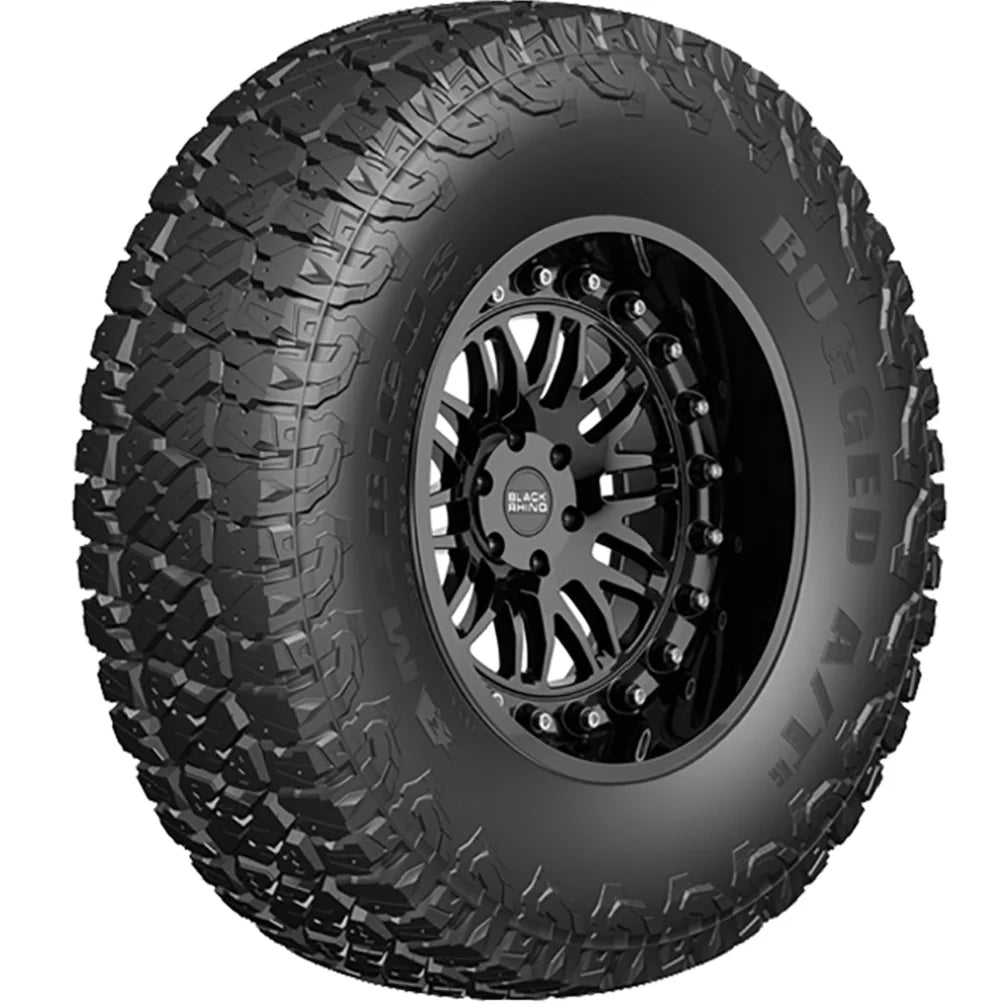 Rugged RT (FOUR) Terrain LT 275/65R18 Ply of Rugged A/TR Americus Load E Tires 4 R/T 10 Set