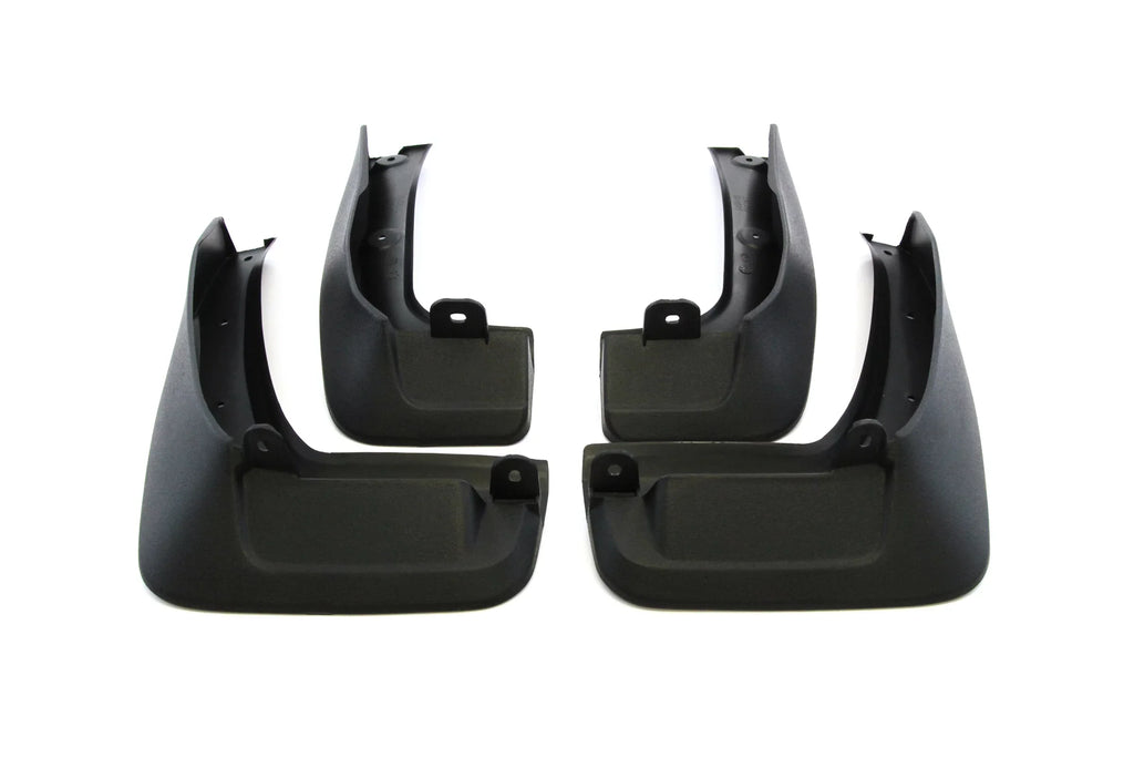 Hybrid Models Red - Molded Set Flaps with Compatible & 4pc Mud 2014-2019 PT34548140 PT345-48140 Full Toyota and 2WD Gas Hound Rear Auto Highlander Front