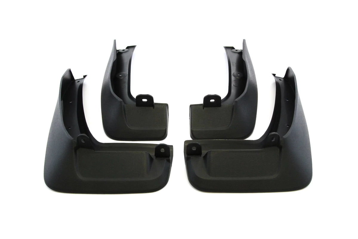 Hybrid Models Red - Molded Set Flaps with Compatible & 4pc Mud 2014-2019 PT34548140 PT345-48140 Full Toyota and 2WD Gas Hound Rear Auto Highlander Front