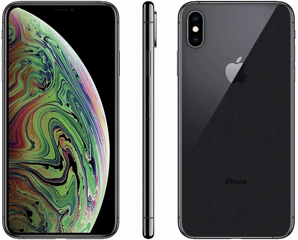 Restored Gray 64GB (Refurbished) Mobile) iPhone XS (Boost