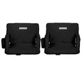 for with Bag, Back PEXMOR Seat Carrying 21'' Support Bleachers Stadium Reclining Width Standard Portable 2-Pack Cushion, &