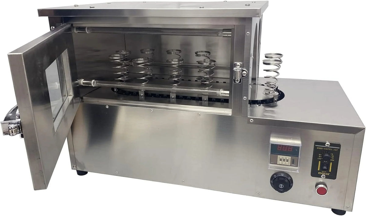 Pizza Bases Rotational Steel Cone Pizza EQCOTWEA Oven for 12pcs Margherita Pie Pizza with Toaster Stainless Commercial