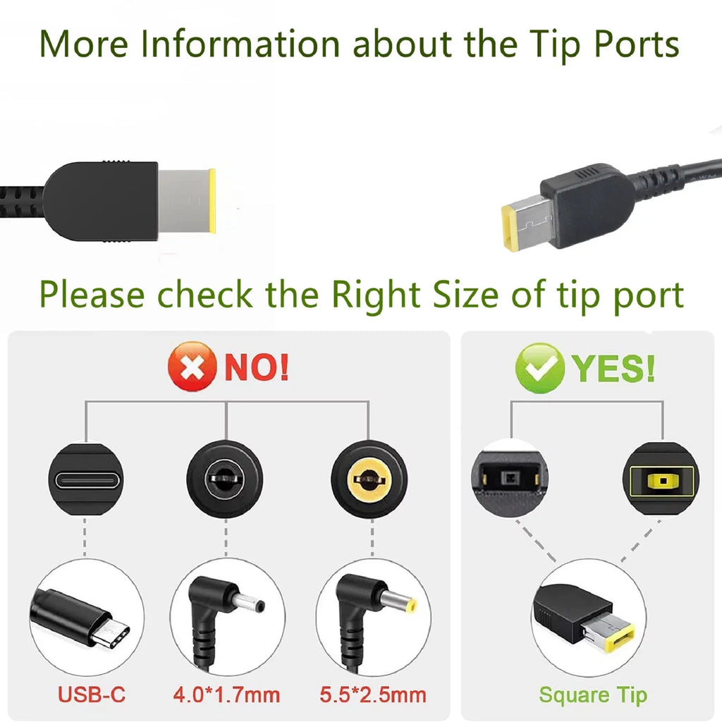 AC ThinkPad Power Charger T440P 135W for ADL135NDC3A Cord K-MAINS Replacement Adapter Lenovo T540P