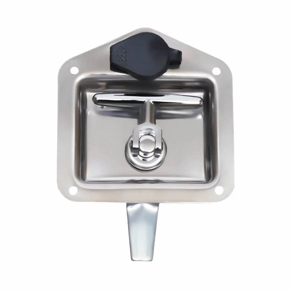 Tool Door Keys 6 of Folding w/ Lock 12 T-handle RV Set Latch Steel Box Stainless