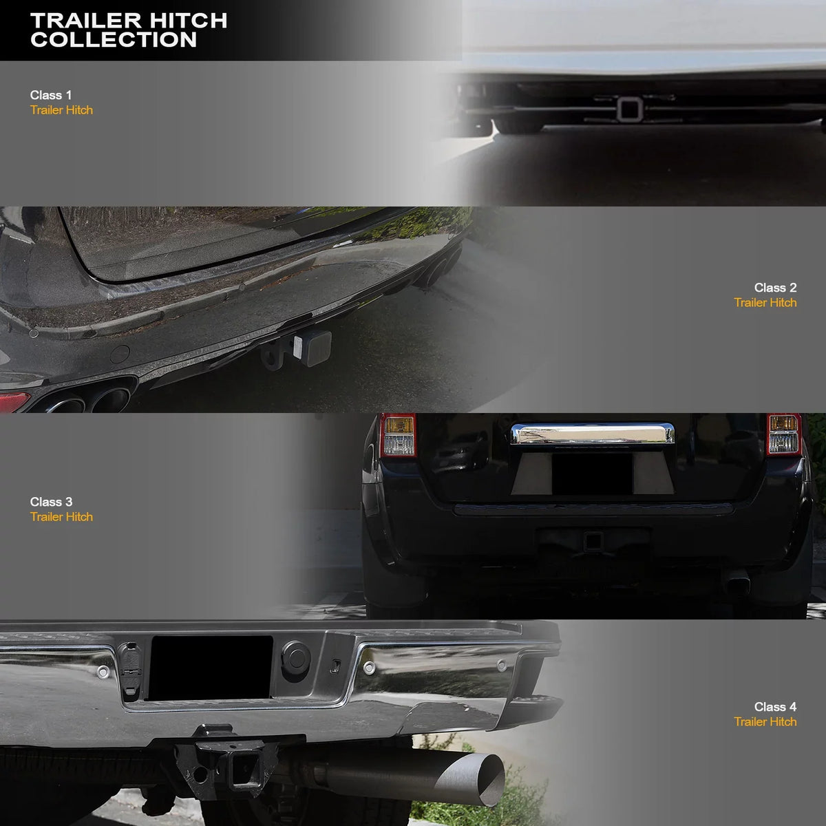 Receiver Durango Cherokee Class 2012-2021 Tow Trailer 2011-2021 3 / For Hitch 2" Dodge Grand Jeep 733469488064 Stehlen