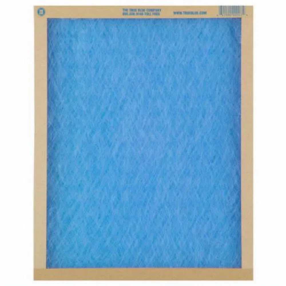 True 1" 24" 18" Panel Air x Furnace 2 Flat Blue 118241 Disposable Filter Fiberglass Spun x - 12 MERV Quantity of