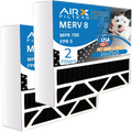 to Pack Air Eliminator 2 Odor MERV 5 by 700 Honeywell Carbon MPR 20x25x5 AIR. & CLEAN FC100A1037 FPR AIRX Filter Filter with FILTERS Comparable WICKED Compatible 8