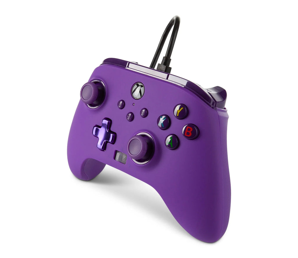 X|S Enhanced Xbox for - Wired PowerA Series Purple Royal Controller