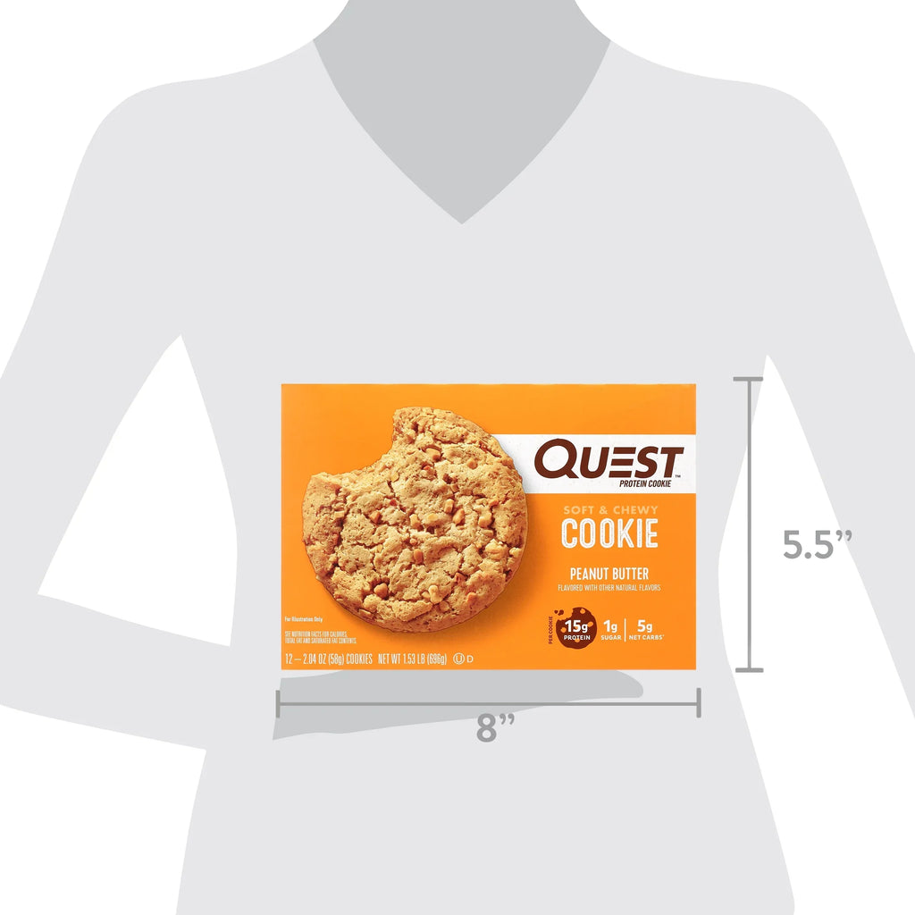 Cookie, Quest Protein, Peanut Protein Ct Butter, 15g 12