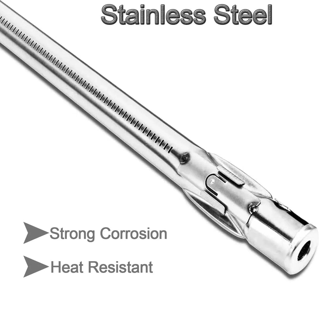 Burner (2007-2010), E310 67820 E320 Set Grill Stainless EP320 Genesis 300 Genesis Tube Side Control Grill Grills for Series S320 67722 with EP310 Weber Replacement Knobs, S310 Burner 34-1/4 Inch Steel