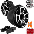 for CENTURION Swivel CENTURION REV10 Tower MAXIMUS Adapters Tower Sounds Wet Mount Speakers 10" MAXIMUS & Black -