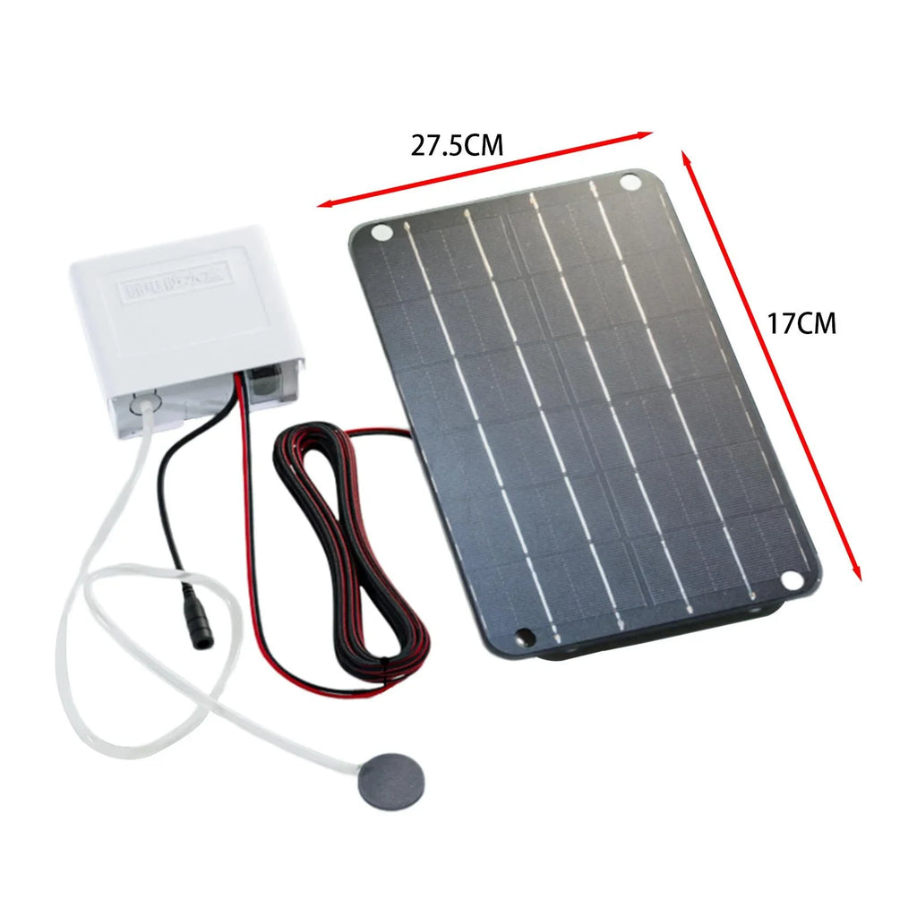 Pond kesoto Aerator Pump Silent Pump Pump,Aquarium Friendly,6V Air Pond Solar Solar Solar Hydroponics for Eco Air Oxygenator Powered