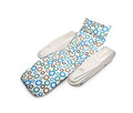 Swim Floating Adjustable 62" Lounge Rio Central Dots 1-Person Pool Swimming Sun Mod Chaise -