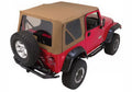 Complete by With Soft & Wrangler For Soft With Hardware RealTruck Frame 68317 Jeep Spice Rampage Kit Upper 1997-2006 Denim Top TJ, Doors,