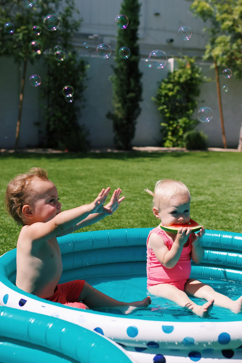 CocoNut Float Dot Here by Theme Rae Polka Comes Sun The Dunn Mini Aqua Pool -