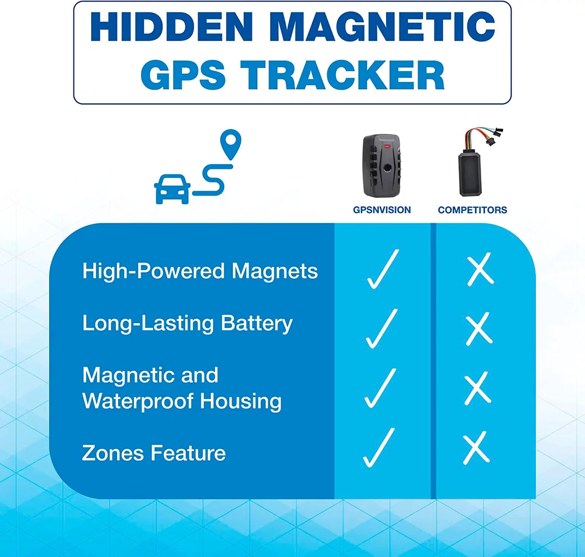 GPS Device, and Hidden Theft Devices Magnetic Life. Tracker GPS 2 Real-Time Vehicles, Month Tracker Battery Car Alert Long Tracker, Ready-to-Use LTE Tracking for Waterproof Portable with