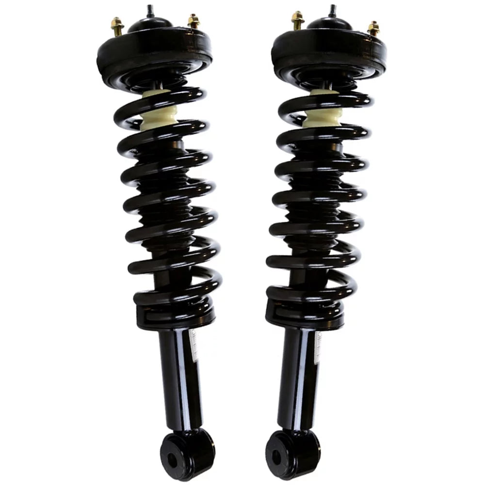 Set Struts for 5.0L of Front 2013 4WD 3.7L CST100203PR V6 5.4L 4.6L Coil Complete V8 Replacement 2012 Springs 3.5L and F-150 Driver AutoShack 2009 Side and 2011 2010 Passenger Ford 2