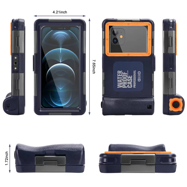 Diving 5G And Swimming Protective for Lanyard LCD Underwater Housing Axon all Waterproof Snorkeling Phones Case Video SE 6.9 Professional Inch ZTE to Up [15m/50ft] Surfing Photo 11 with UrbanX