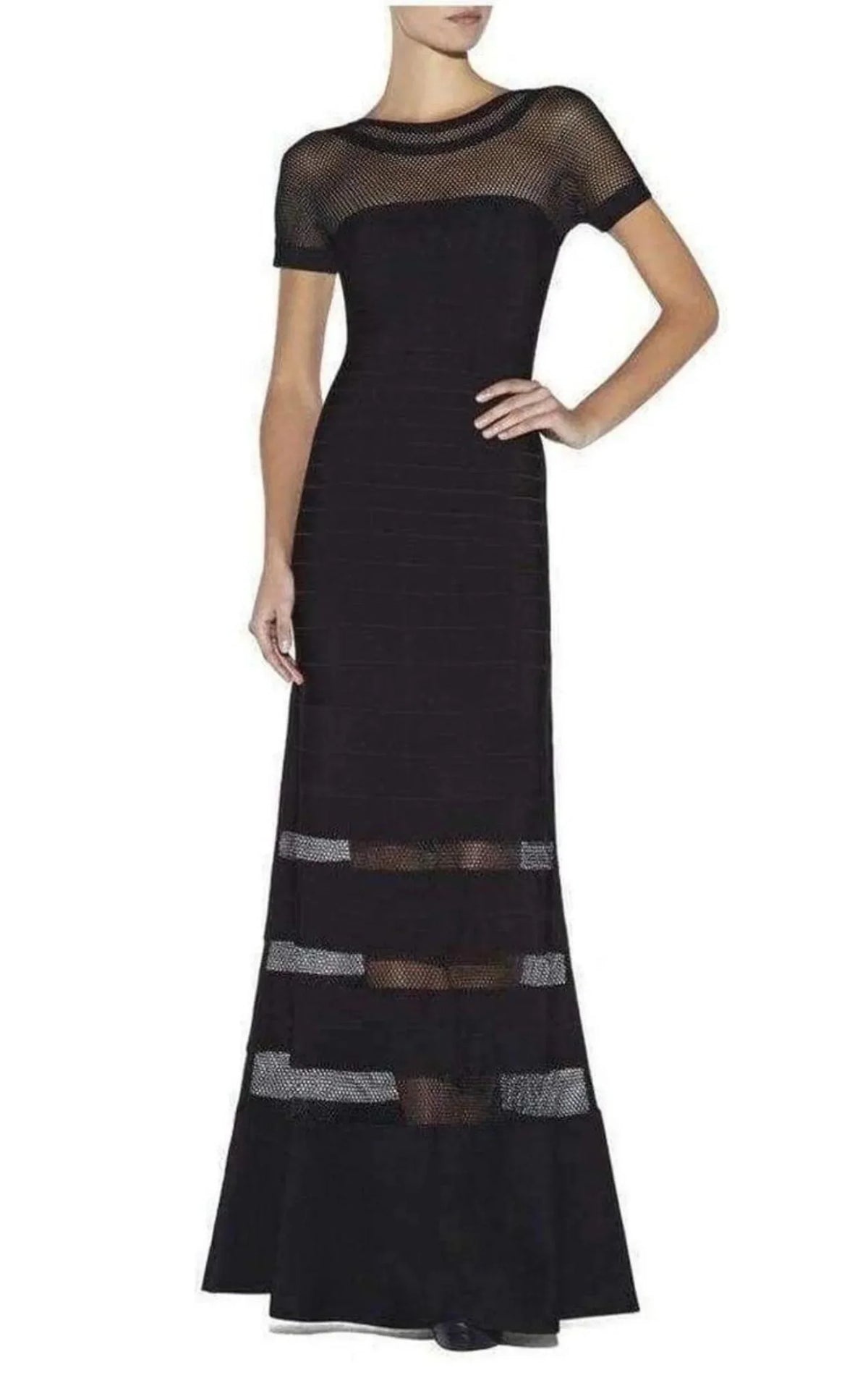 Gown Stitch Detail Multi Crochet Gweneth