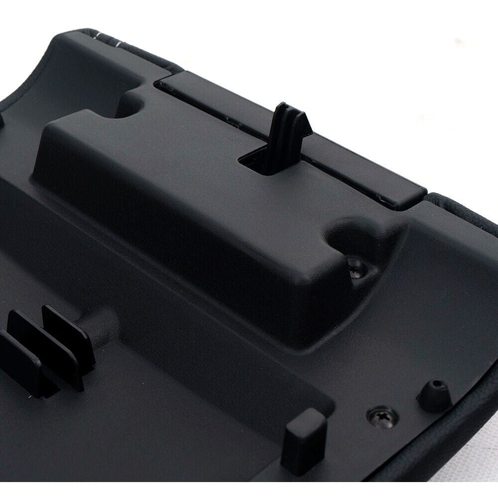 F150 Teledu Center Cover New F-150 For Fit 2009-2014 Ford Lid Black Console Arm Rest