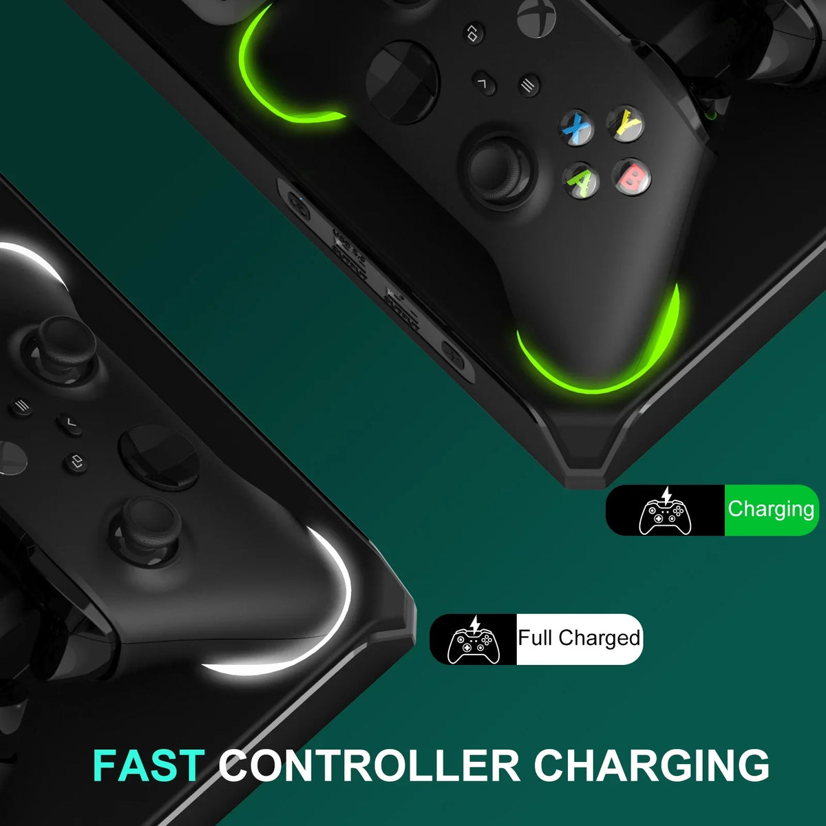 Packs for Stand Dock Vertical Headphone & with Station Series 12 Cooling with X/S, Organizer, Games Cooling Fan Battery 2 Charger Charging X Holder mAh Station 1400 with Controller Dual Storage Xbox
