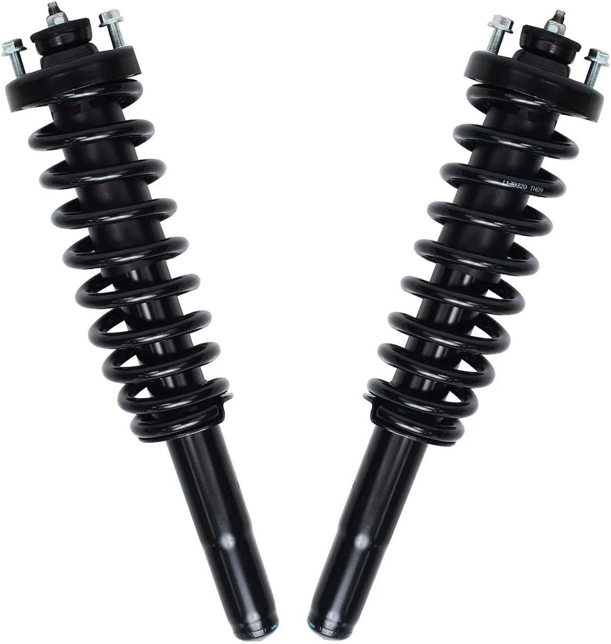 Struts Spring for Assembly 2 w/Coil Axle 1998 Install CR-V 1999 Quick 1997-2001 Struts Detroit Ready Replacement Complete Struts 2000 - Honda Front