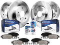 for 2013 Disc and and Pads - Axle Brake Detroit Brakes Front Kit 2015 CR-V Honda Replacement 2014 2012-2016 Brake Rotors Rear AWD