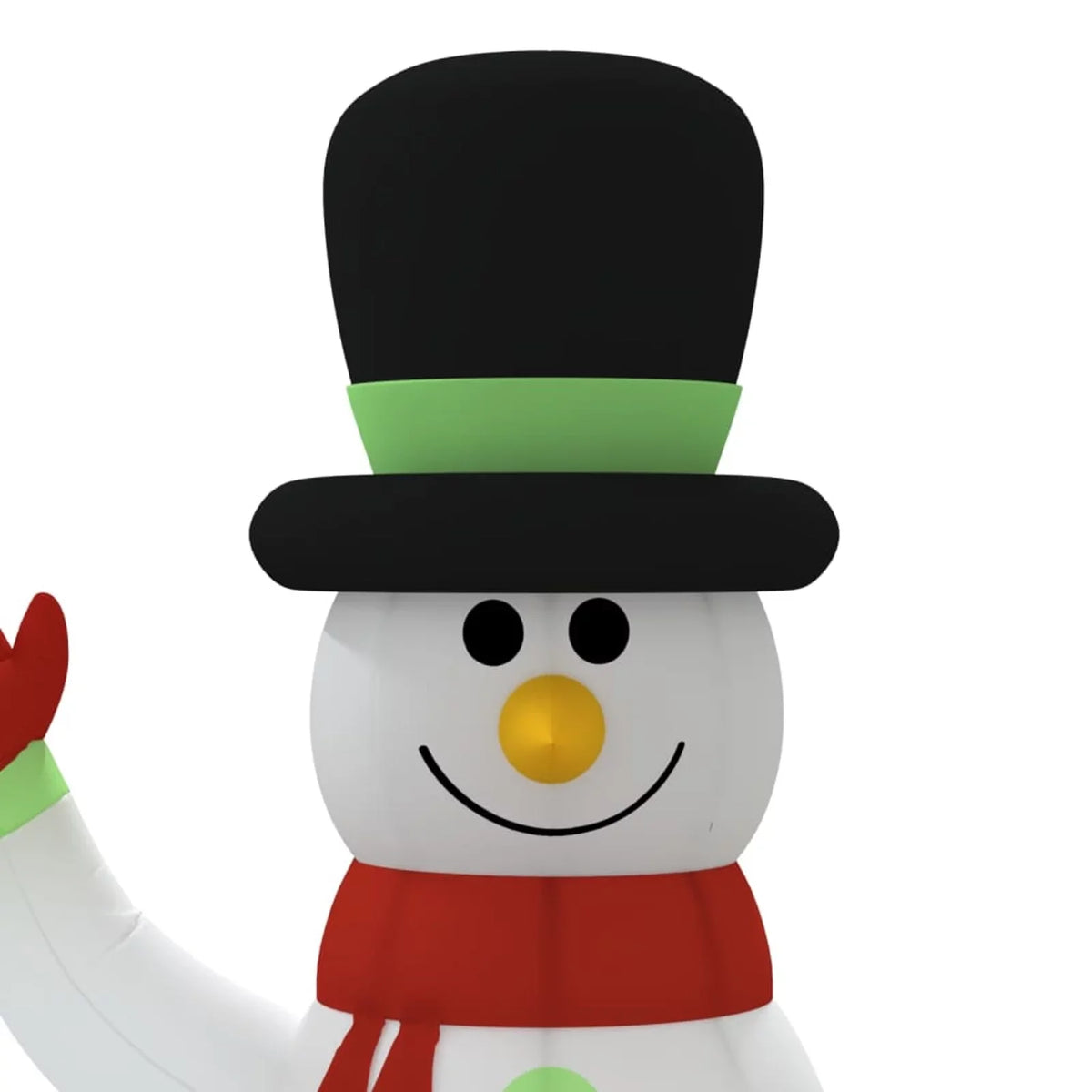 LEDs Inflatable ft 12 Family Aibecy with Snowman