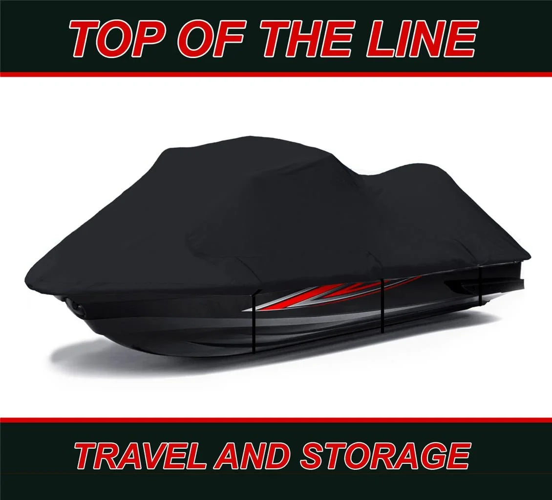 785 Compatible 1-2 Seater 600D SKI PWC Cover BLACK JET Polaris 1999 Pro for 2000
