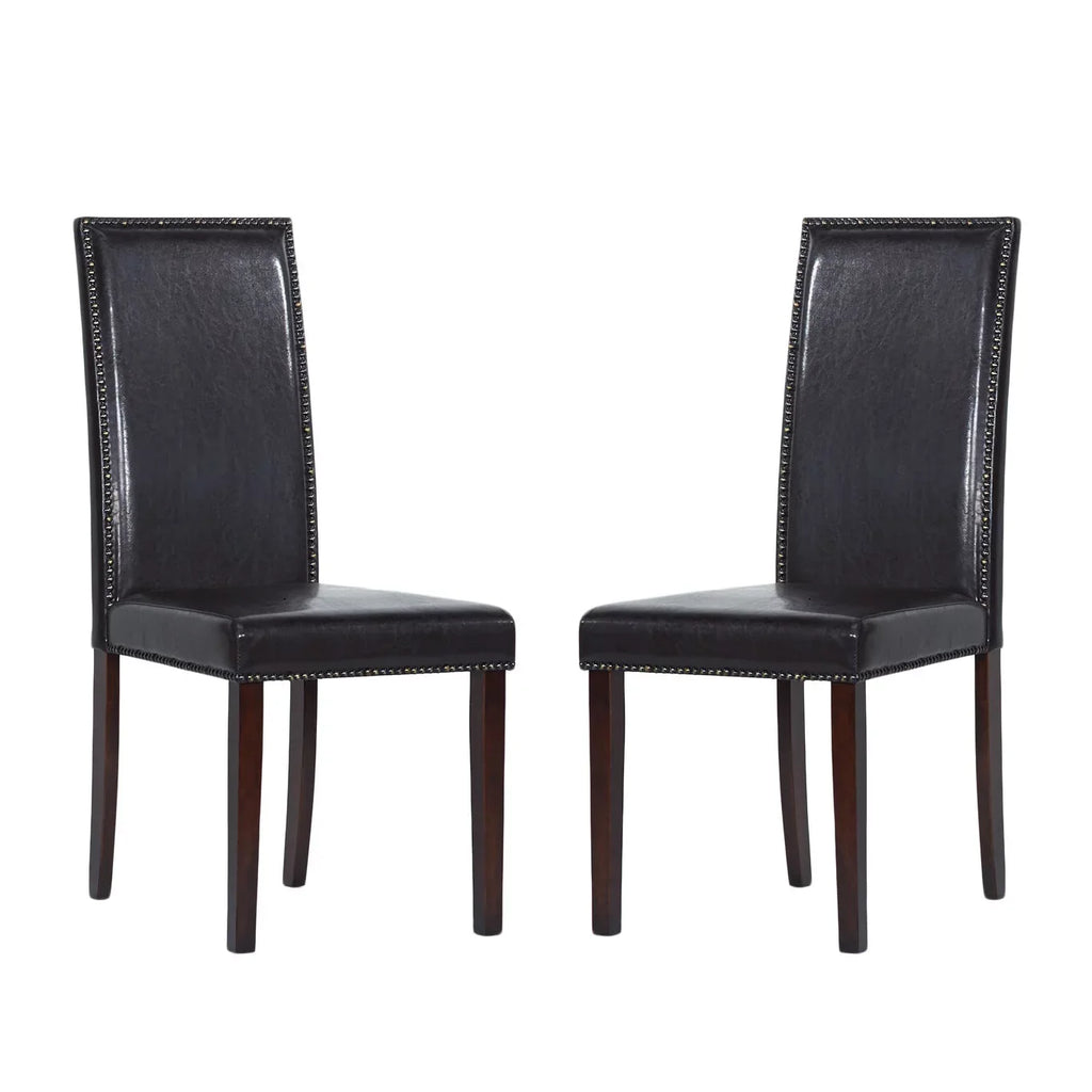 Dining Chairs Blazing Warehouse Tiffany Brown of of 2) (Set