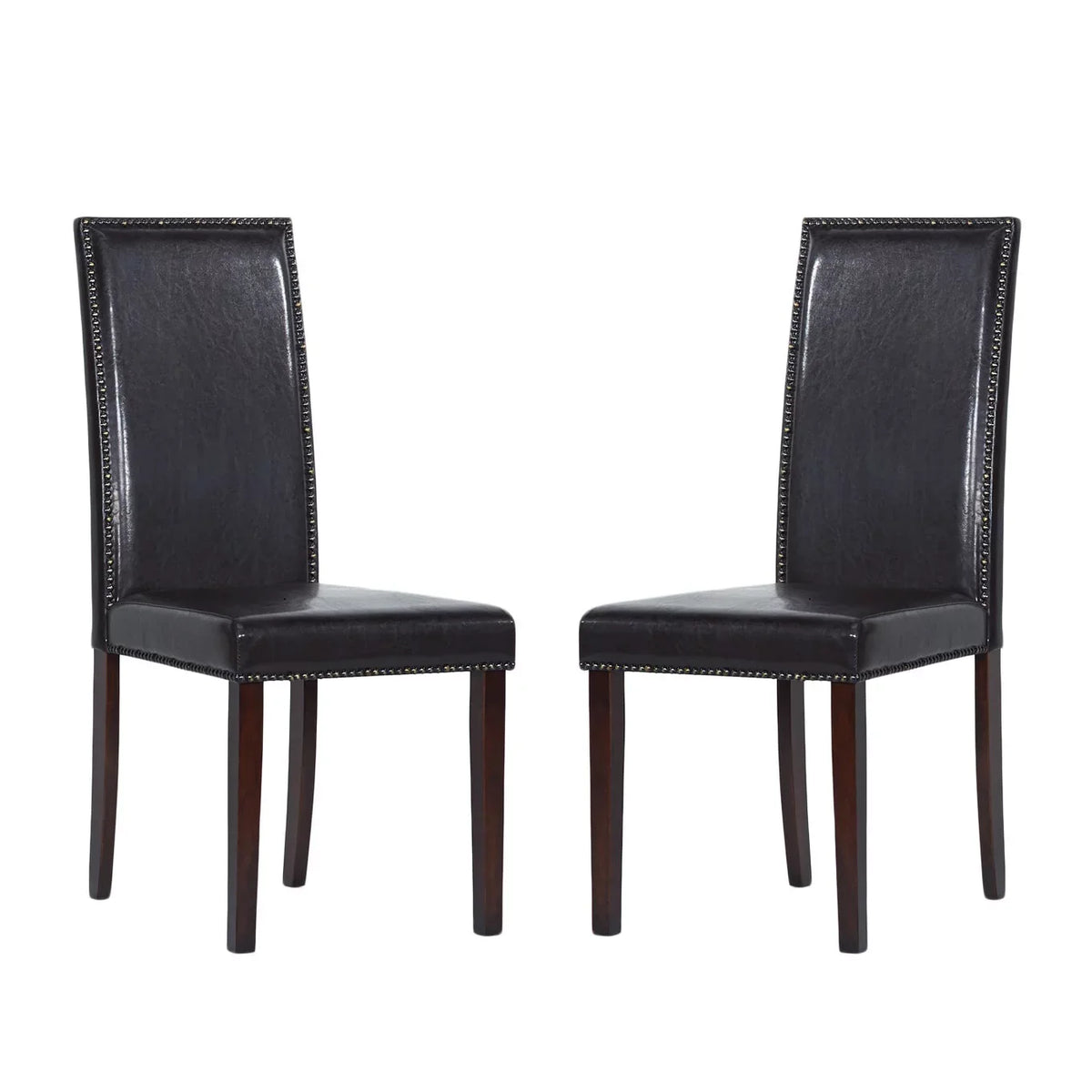 Dining Chairs Blazing Warehouse Tiffany Brown of of 2) (Set