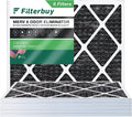 Air AC Eliminator MERV Filterbuy Activated Pleated with Odor HVAC Carbon 20x23x1 8 Furnace (6-Pack) Filters
